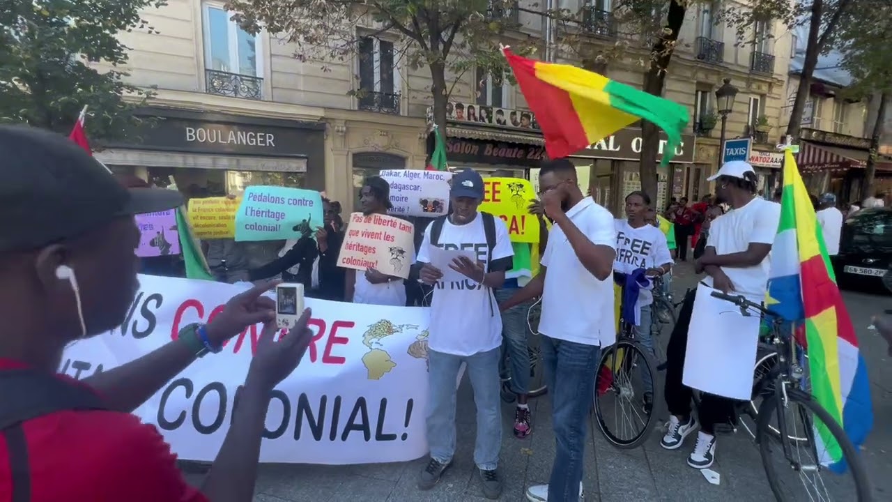Pedalons contre neocolonialisme