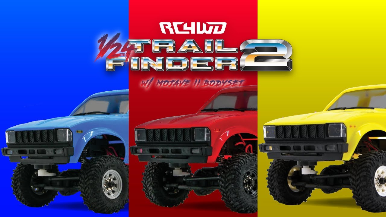 RC4WD 1/24 Trail Finder 2 RTR W/ Mojave II Body Set | NOW AVAILABLE!