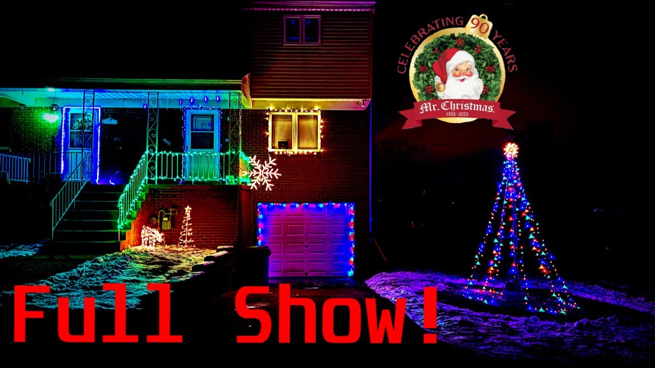 Mr. Christmas Lights and Sounds of Christmas FULL SHOW! 2025 (REUPLOAD)