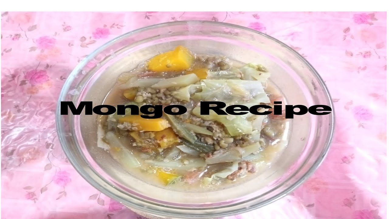 Mongo Recipe - How to Cook Mongo in two ways