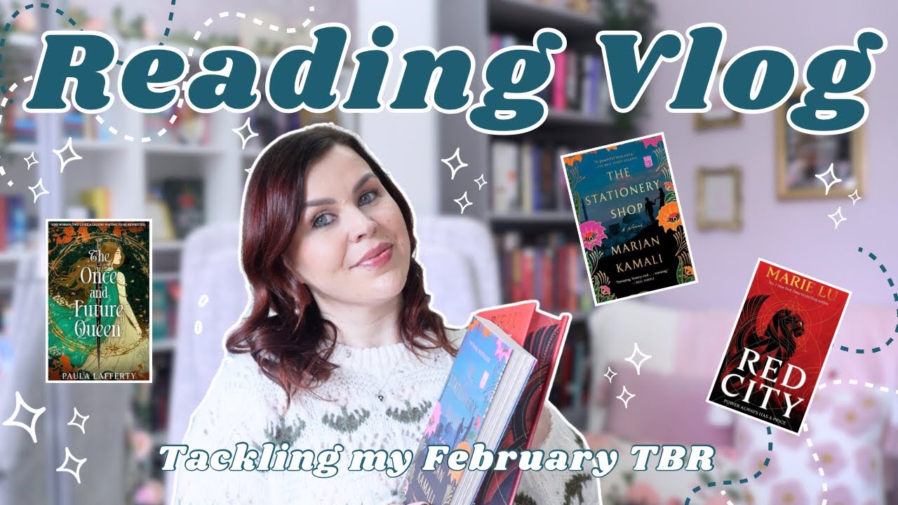 Разбираю свой список книг для чтения на февраль 📚💕 | Видеоблог о чтении ✨