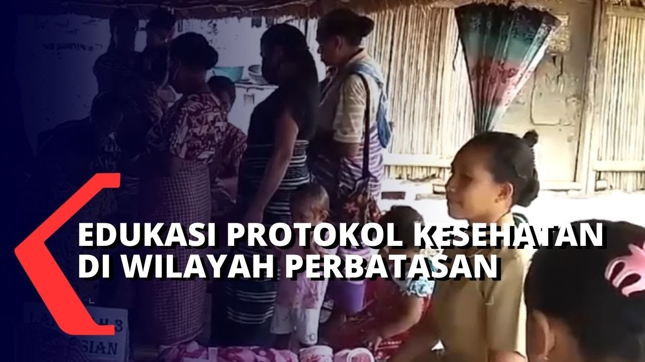 Dokter Berikan Edukasi 3M Bagi Warga Perbatasan