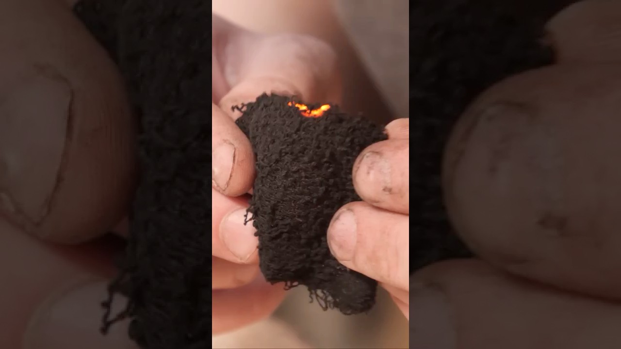 The Medieval Breakthrough: Char Cloth and Fire