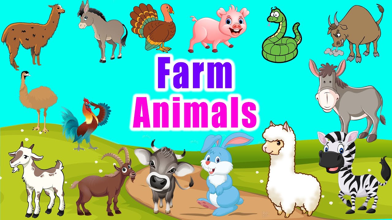 ABC Farm Animals AT44 | Farm Animals for Toddlers | LittleKidsTV