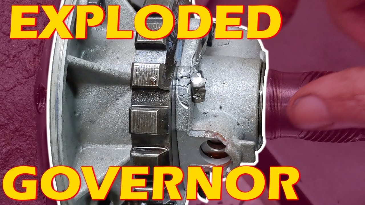 Tearing down an A727 Torqueflight with an Exploded Governor