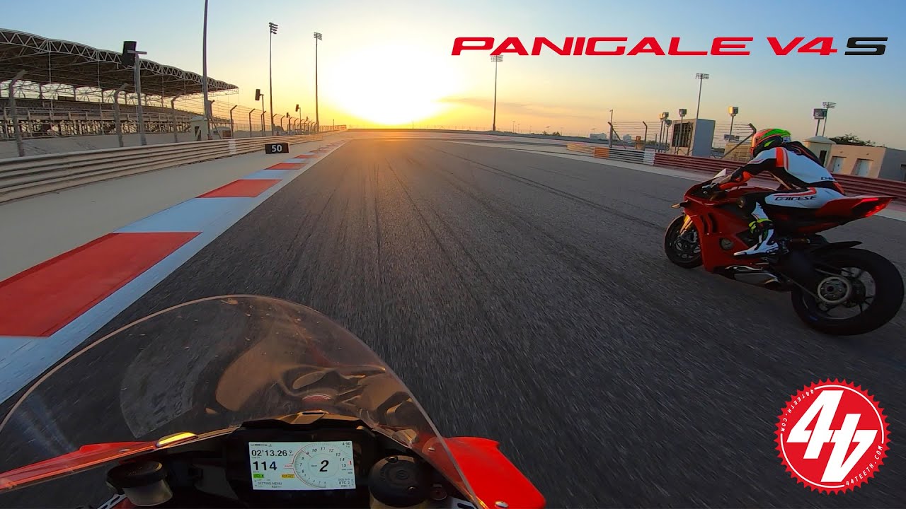 2020 Ducati Panigale V4S | Onboard at Bahrain International Circuit