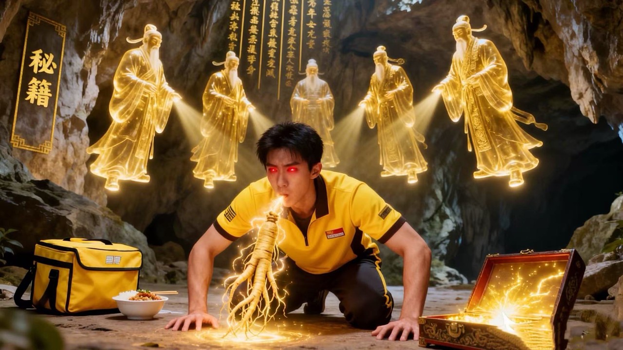 Repartidor sin talento traga hierba mística, despierta poder supremo y vence a maestro marcial.