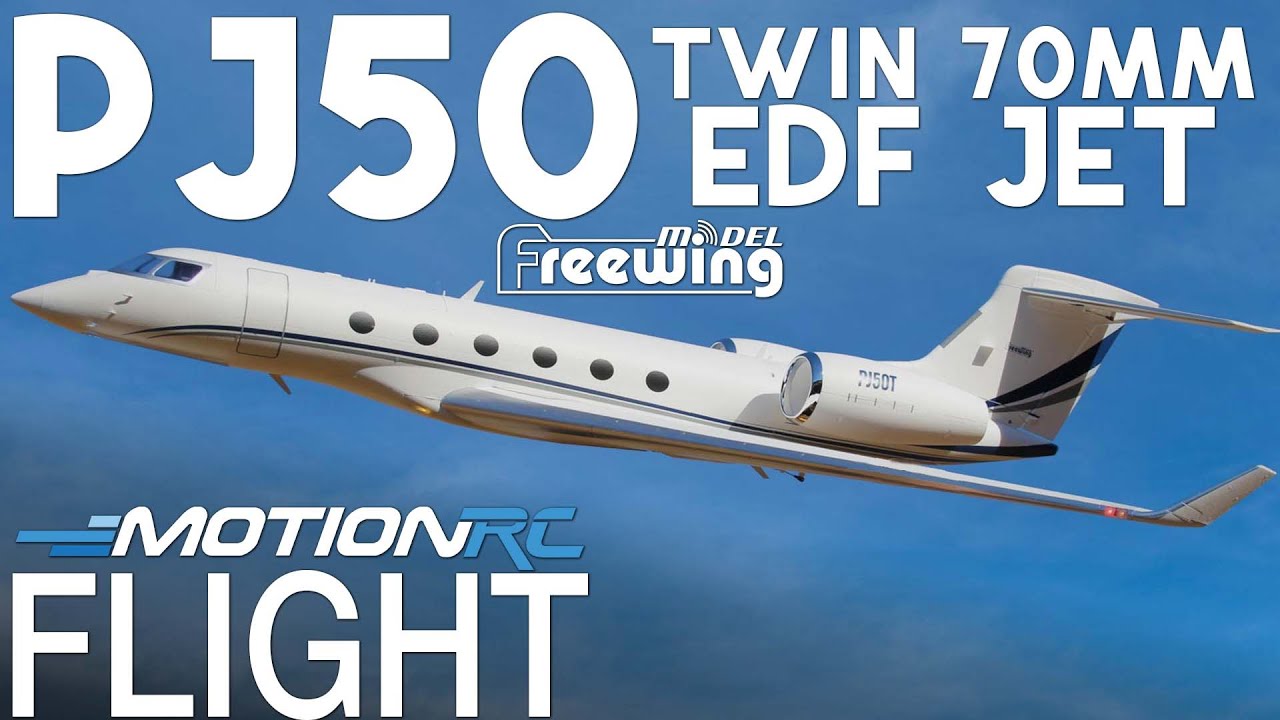 Freewing PJ50 Twin 70mm EDF Jet | Aerobatic Flight | Motion RC