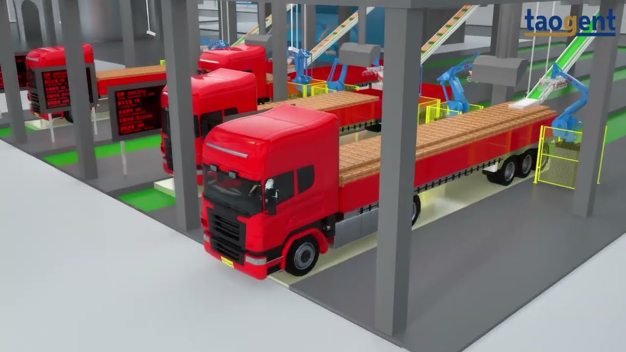 Taogent | Bagged Cement Robot Loading System