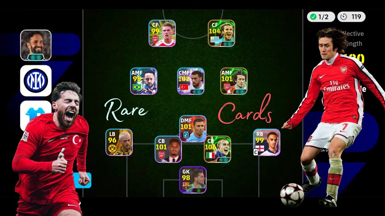 Orkun Kökçü + Rocisky | Rare Efootball squad✨