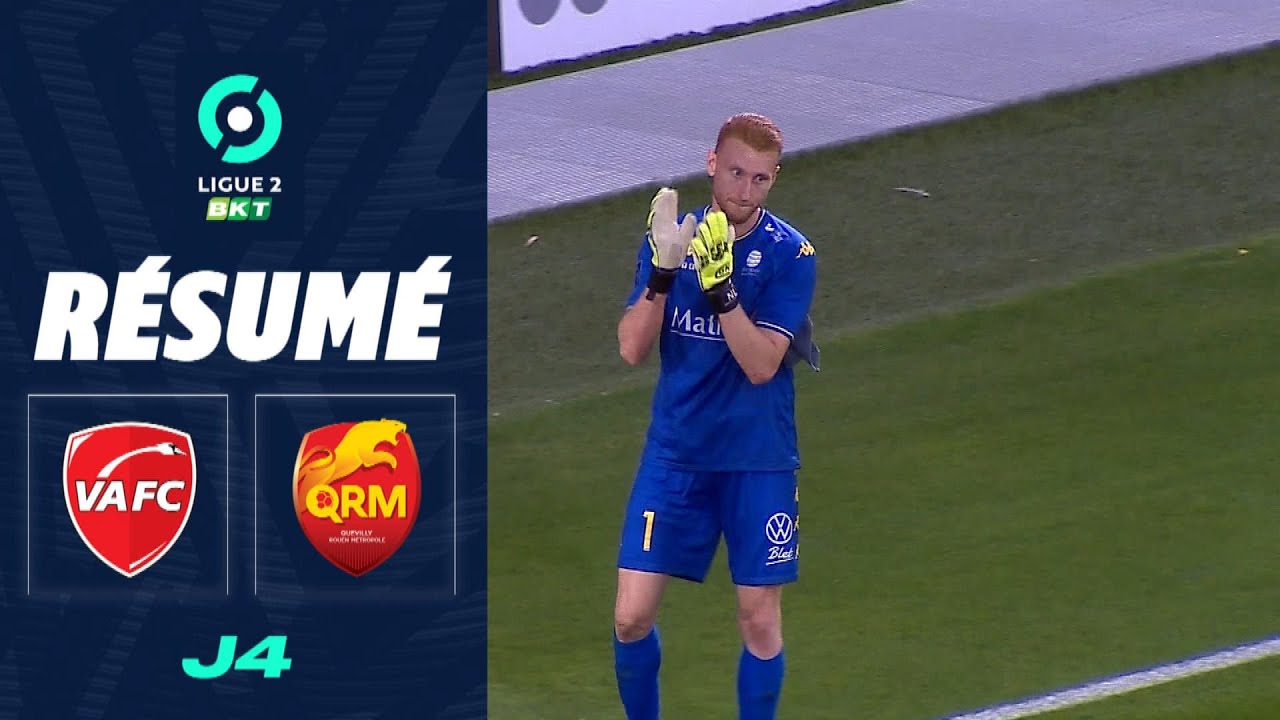 VALENCIENNES FC - QUEVILLY ROUEN METROPOLE (0 - 0) - R&eacute;sum&eacute; - (VAFC - QRM) / 2022-2023