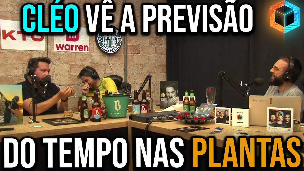 Cl&eacute;o v&ecirc; a previs&atilde;o do tempo nas plantas | Cortes do Caixa Preta