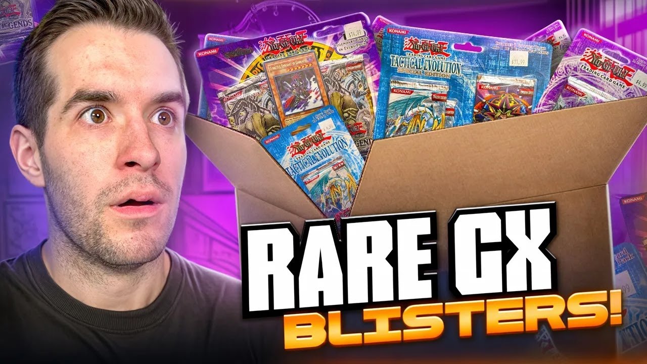 Opening RARE Yugioh GX Blister Packs From 2007!