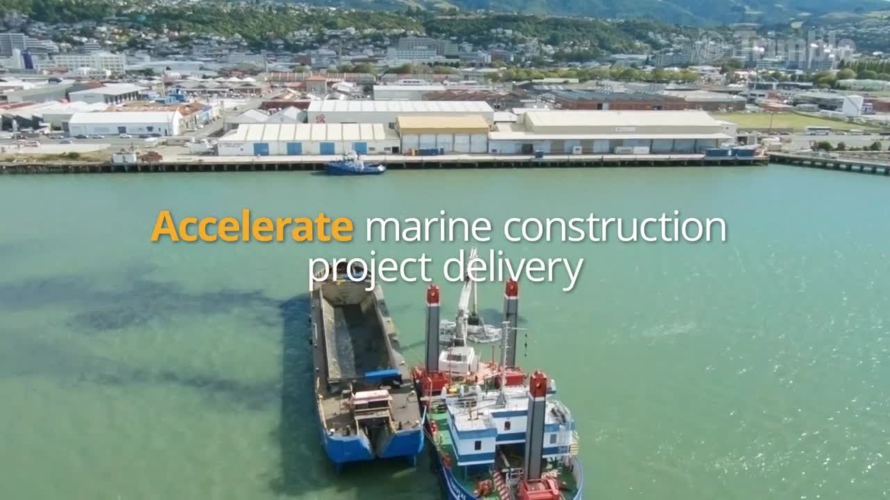 Accelerate marine construction - Trimble Marine Solutions