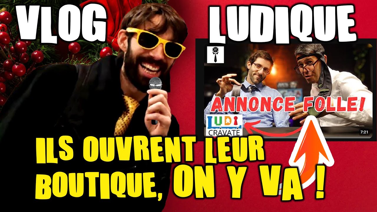 Ces grands MALADES ouvrent une BOUTIQUE de JEUX @Des jeux en cravate @Ludi Corner By Golden Meeple & @Zeugma en Solo