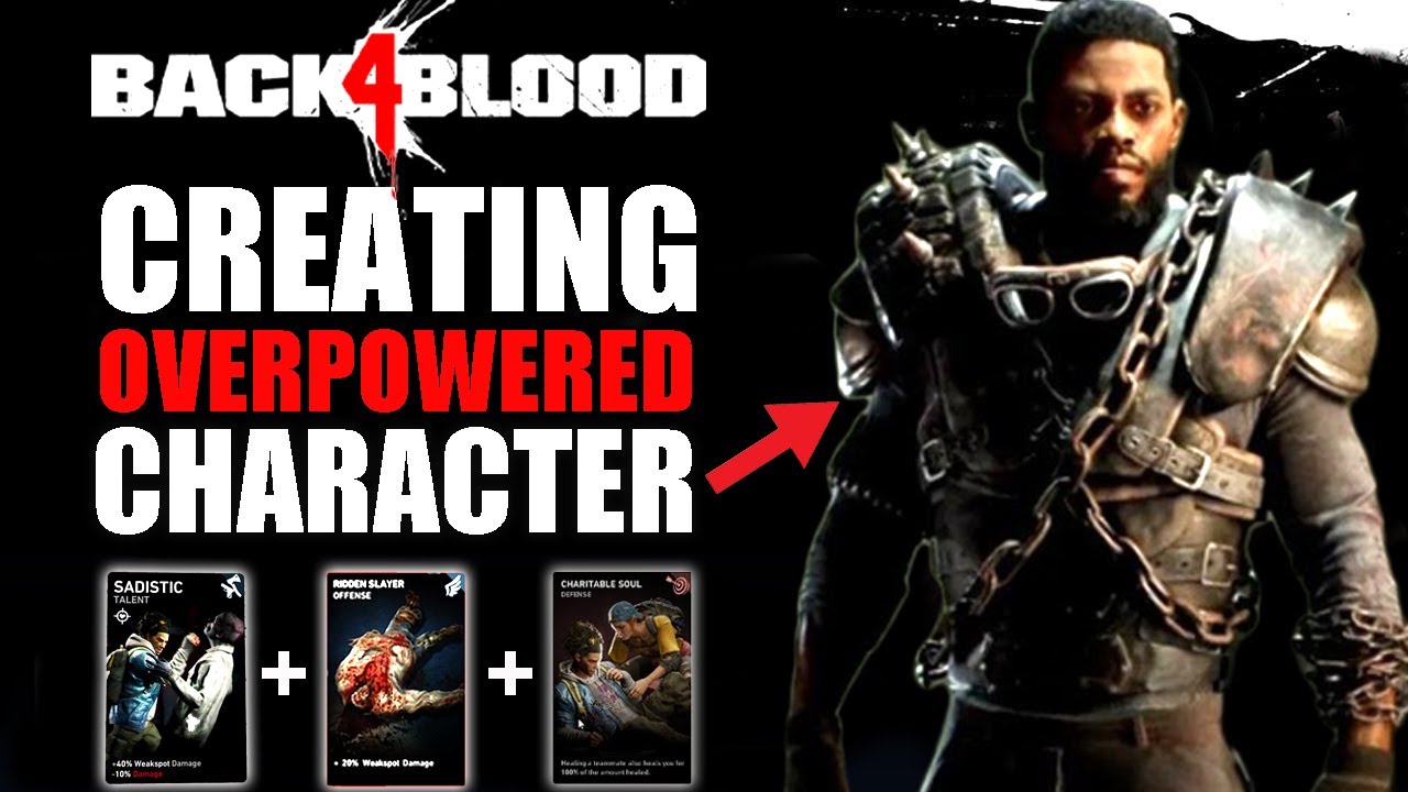BACK 4 BLOOD - NEW NIGHTMARE META - BEST DAMAGE BUILD | BECOME GOD WITH THIS DECK - MAX WEAKSPOT DMG