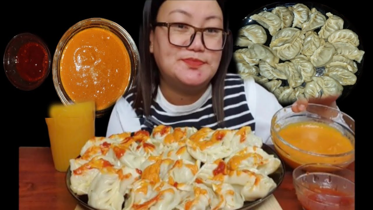 CHICKEN MO:MOMO MUKBANG ||EATING SHOW ||