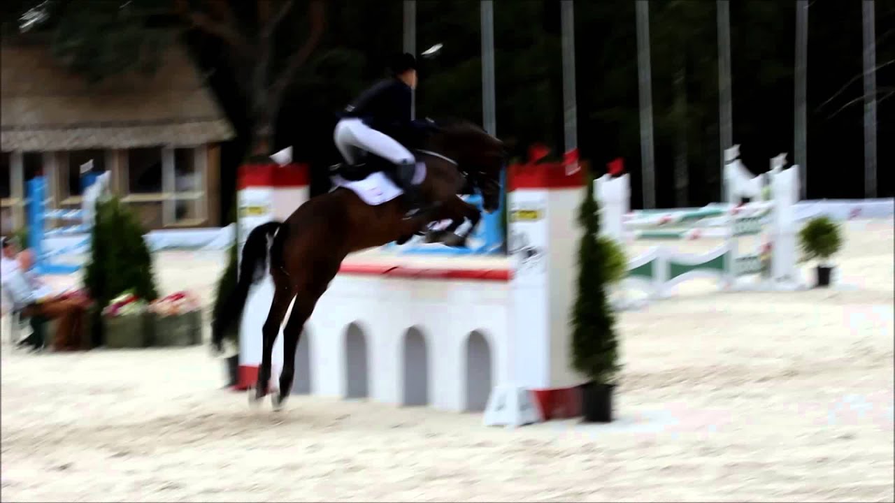 Małgorzata Cybulska na Sir Scotty, Mistrzostwa Europy Junior&oacute;w wkkw, Biały B&oacute;r 2015, skoki