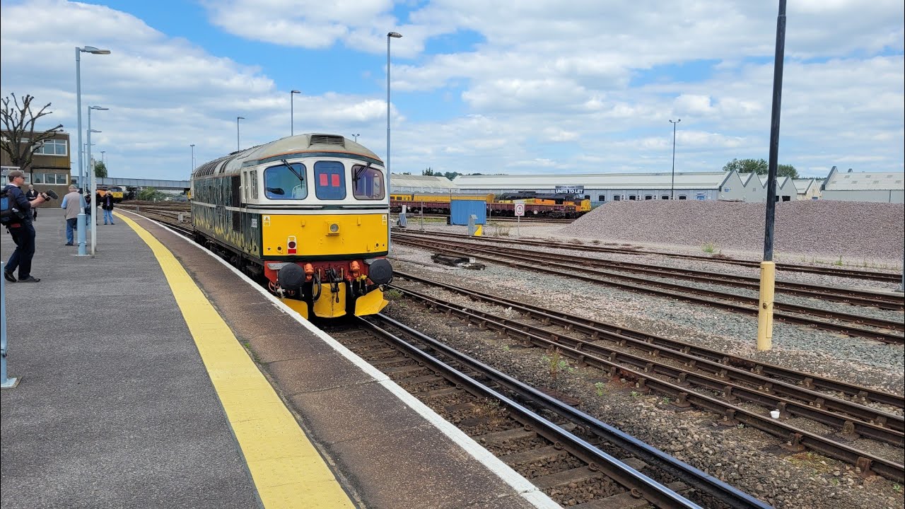 Brilliant Day of Trains at Eastleigh (05/06/2024, ft. GBRf 73s, D6515 & 50008)