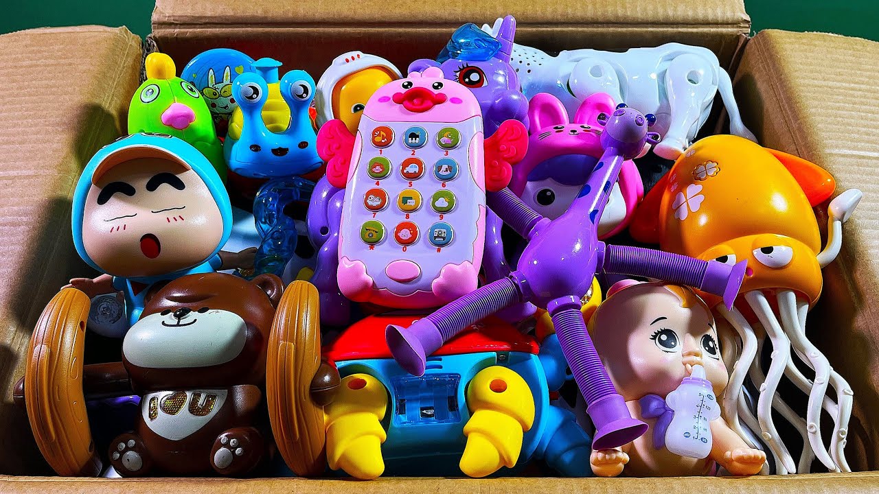 ASMR 12.11 Minutes Satisfying with Unboxing Cute Princess House ＆ Swing Slide Collection Toys Review