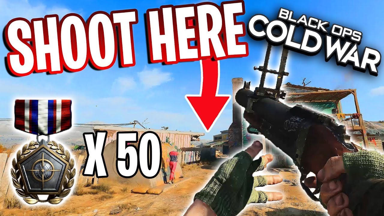 How to get LONGSHOTS with the M79 GRENADE LAUNCHER in COLD WAR!  (Easy Gold Guide M79)