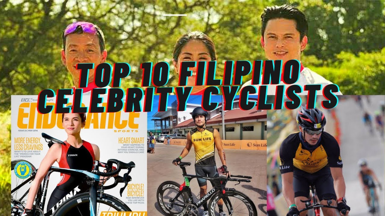 Top10 Filipino Celebrity Cyclists