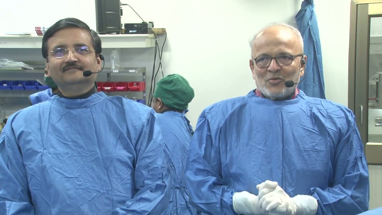 Complex left main bifurcation as well as RCA bifurcation stenosis by Tejas Patel and Sanjay Shah