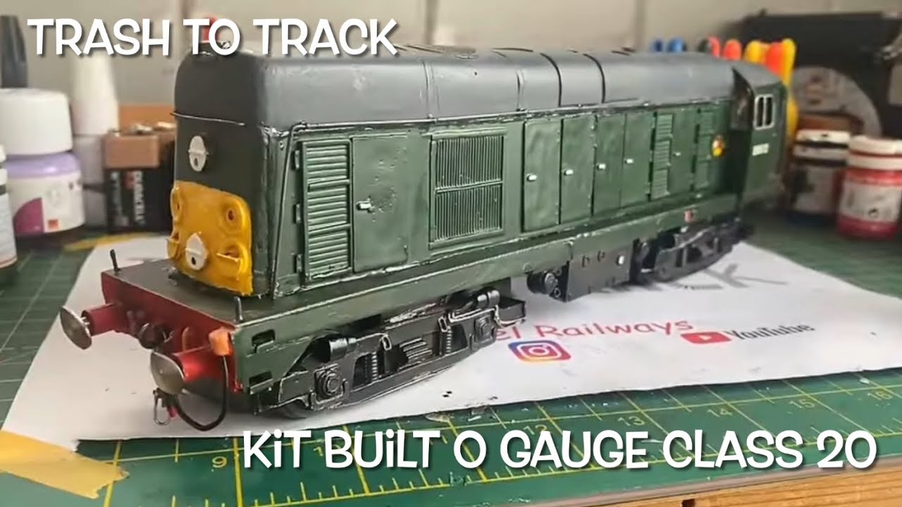 Trash to Track. Episode 92. O gauge class 20 kit.