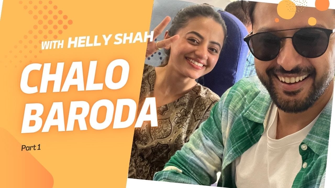 Mumbai to Baroda ✈️  with @HELLY SHAH