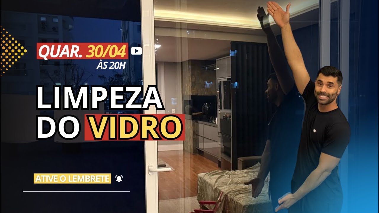 LIVE 2 | HUMDIARISTA + LOJA TEKPEL | LIMPEZA DE VIDRO