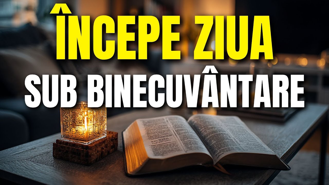 O zi întreagă cu Dumnezeu: rugăciune de dimineață pentru a umbla sub binecuvântare