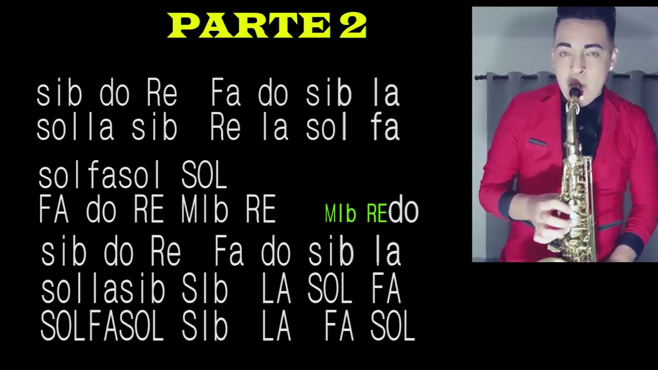 notas para saxo alto - SE ME FUÉ - MYRIAM HERNANDEZ (TUTORIAL FÁCIL)