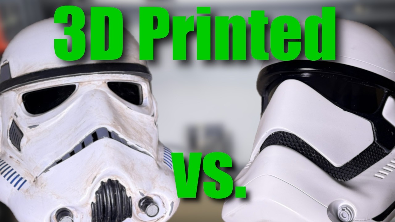 3D Printed Stormtrooper Helmets | 2 Very Different Builds