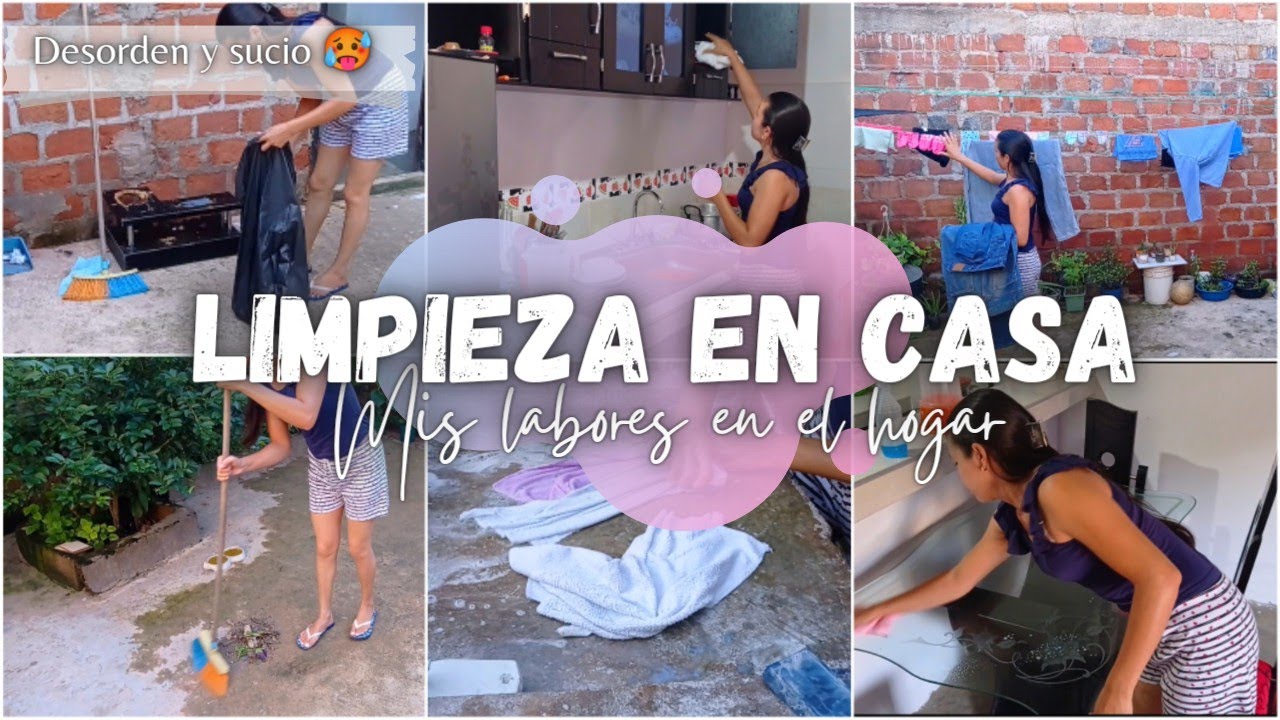 🍁RUTINAS DE LIMPIEZA EN EL HOGAR || MIS LABORES COMO AMA DE CASA