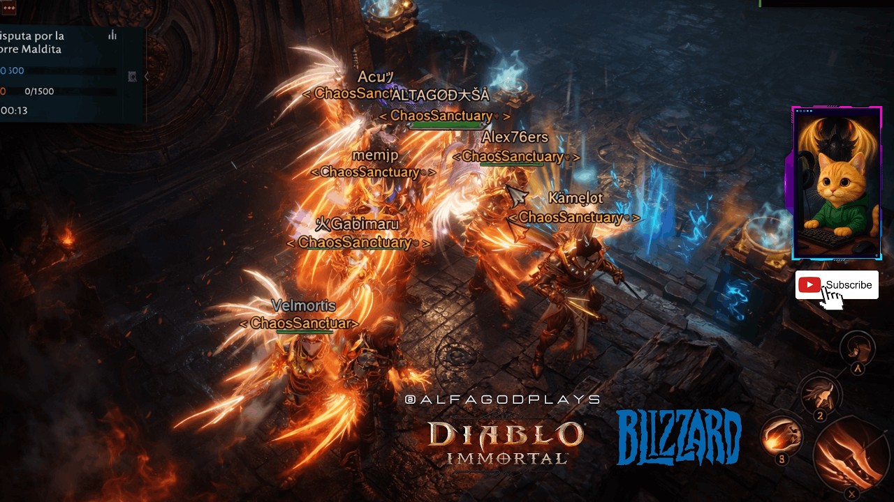 TORRES PVP ► CHAOS SANCTUARY vs WHITE LOTTUS/MIDGARD | DIABLO IMMORTAL | [GAMEPLAY] 👹🔥