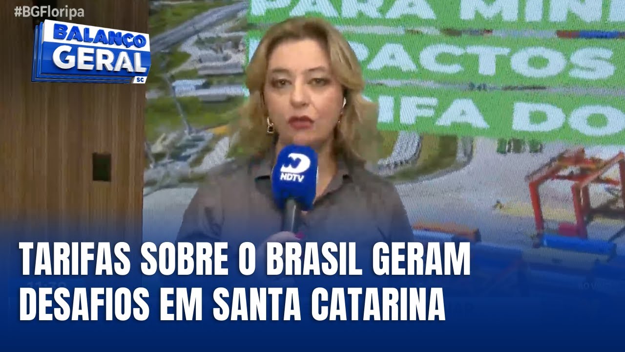 Impactos das tarifas americanas no com&eacute;rcio e pol&iacute;tica de SC