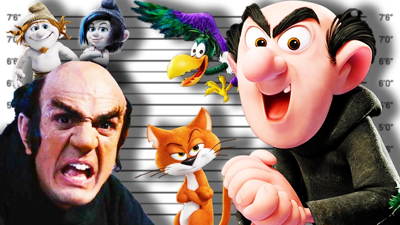 If Smurfs Villains Were Charged For Their Crimes (Sony Animation Villains)