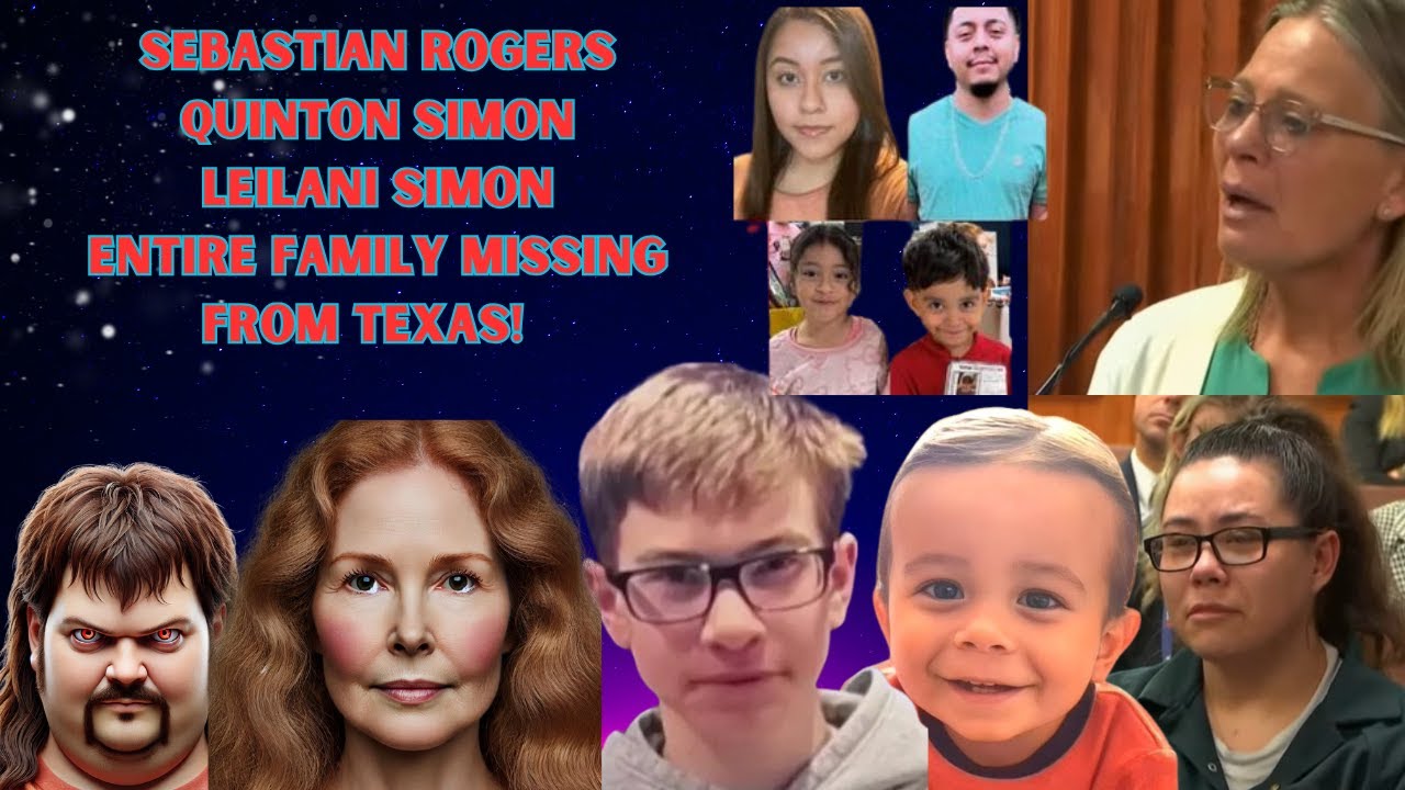 Sebastian Rogers, Quinton Simon, Leilani Simon, ENTIRE FAMILY MISSING IN TEXAS!