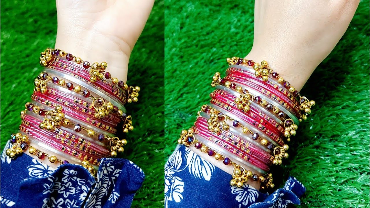 DIY Kashmiri Bangles at Home 💫 | Kashmiri Bangles Banane ka Tarika | Easy Handmade Jewelry Tutorial 