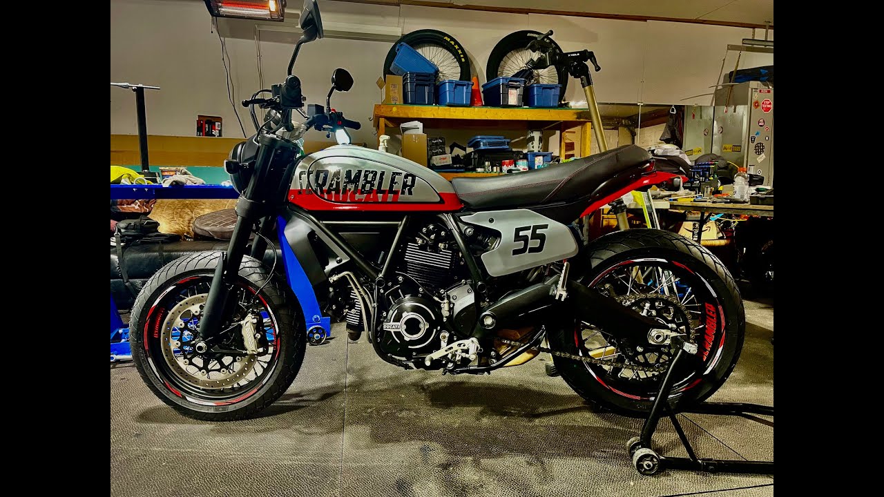 Dunlop Mutant Tires Ducati Scrambler Install
