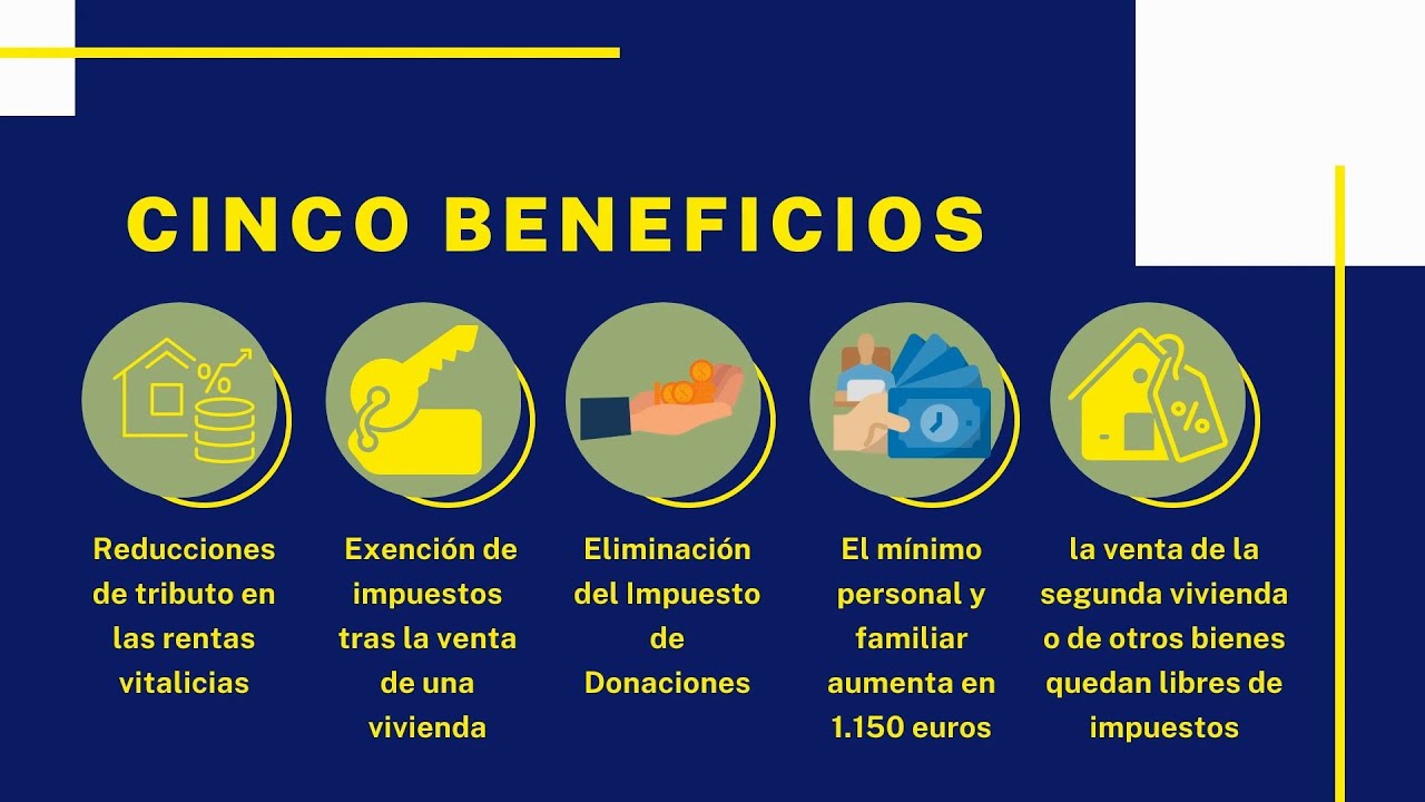 Beneficios fiscales para mayores de 65 a&ntilde;os