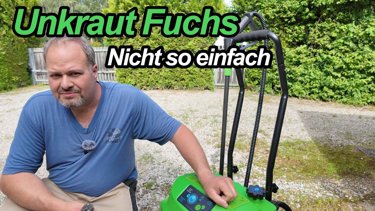 Unkrautfuchs 👉 Nicht so einfach‼️ Wildkrautbürste und Abflammen als Alternative❓