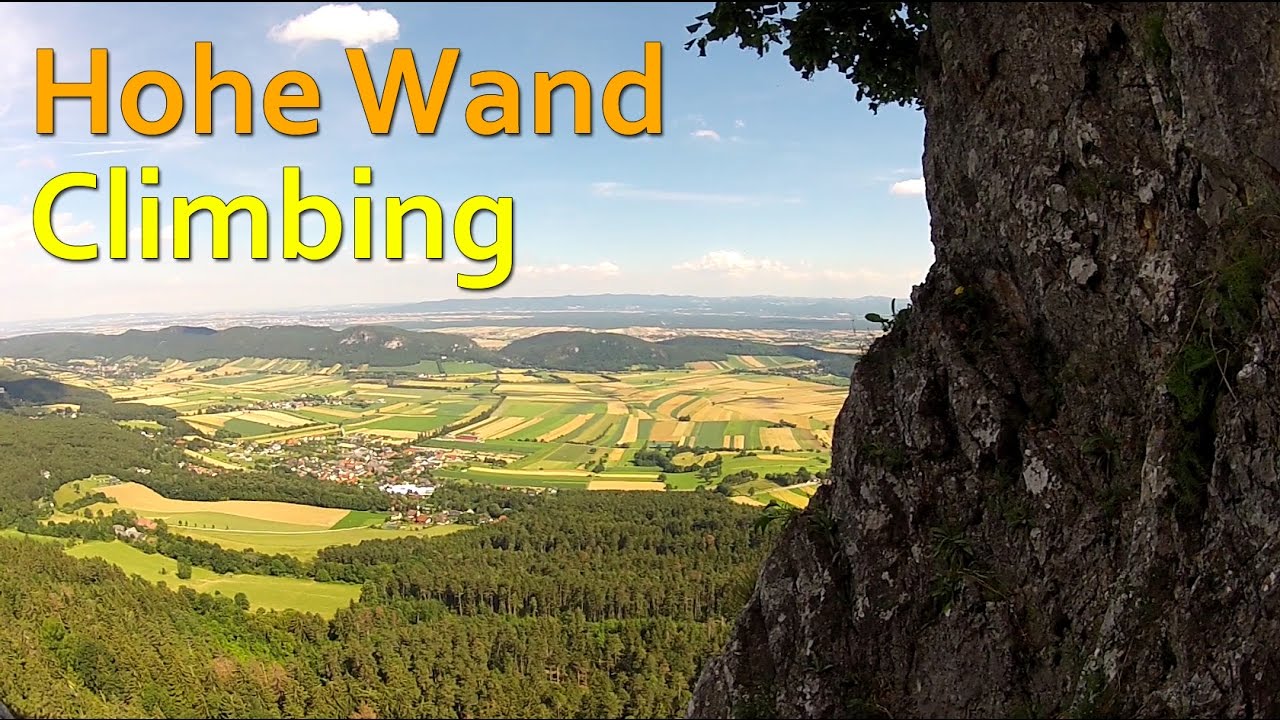 Hohe Wand rock climbing