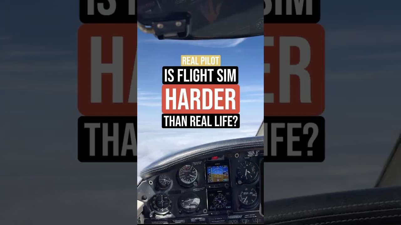 Flight Sim Harder Than Real Life?