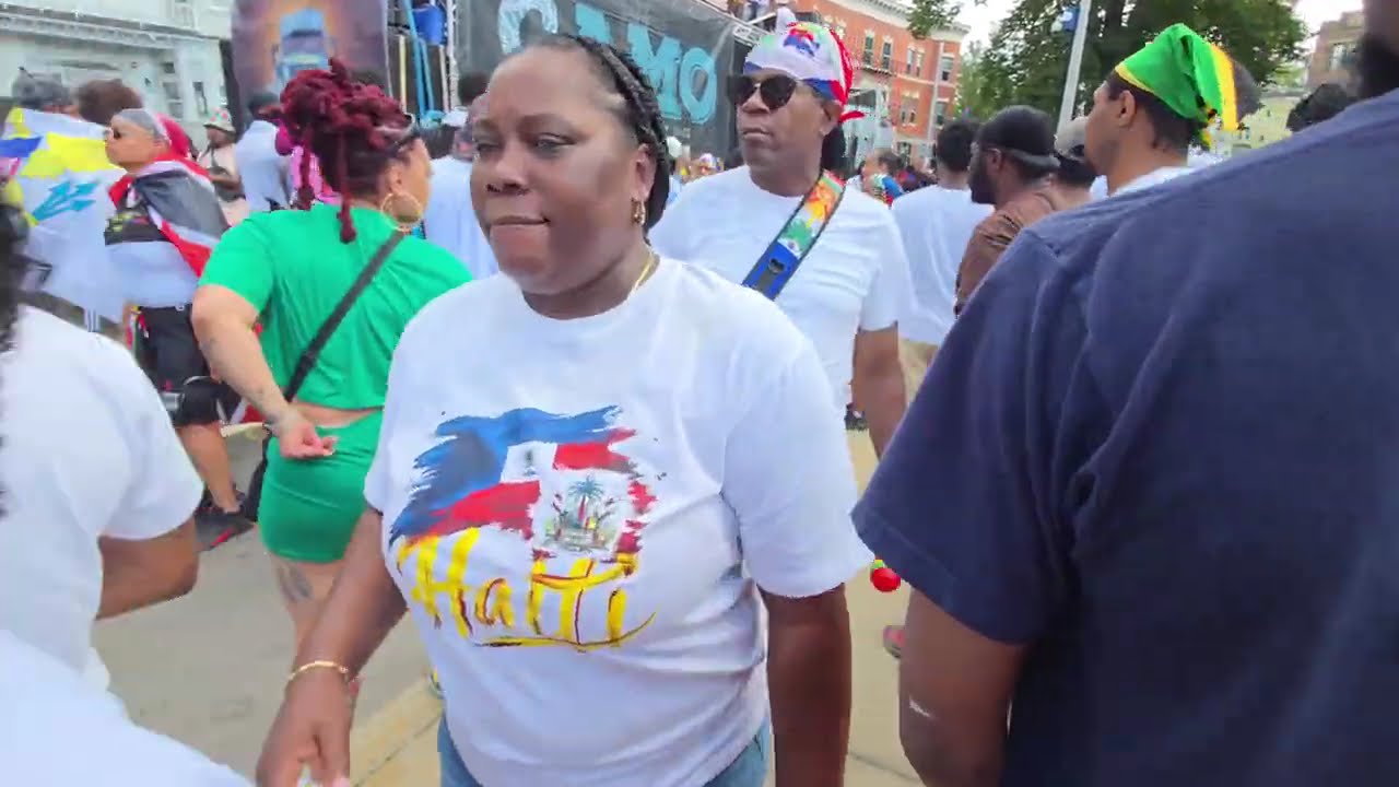 BOSTON carnival 2025 pt1.. #walkthrough l #Pov #soca #2025 #parade #outside #dance #camo #caribbean 