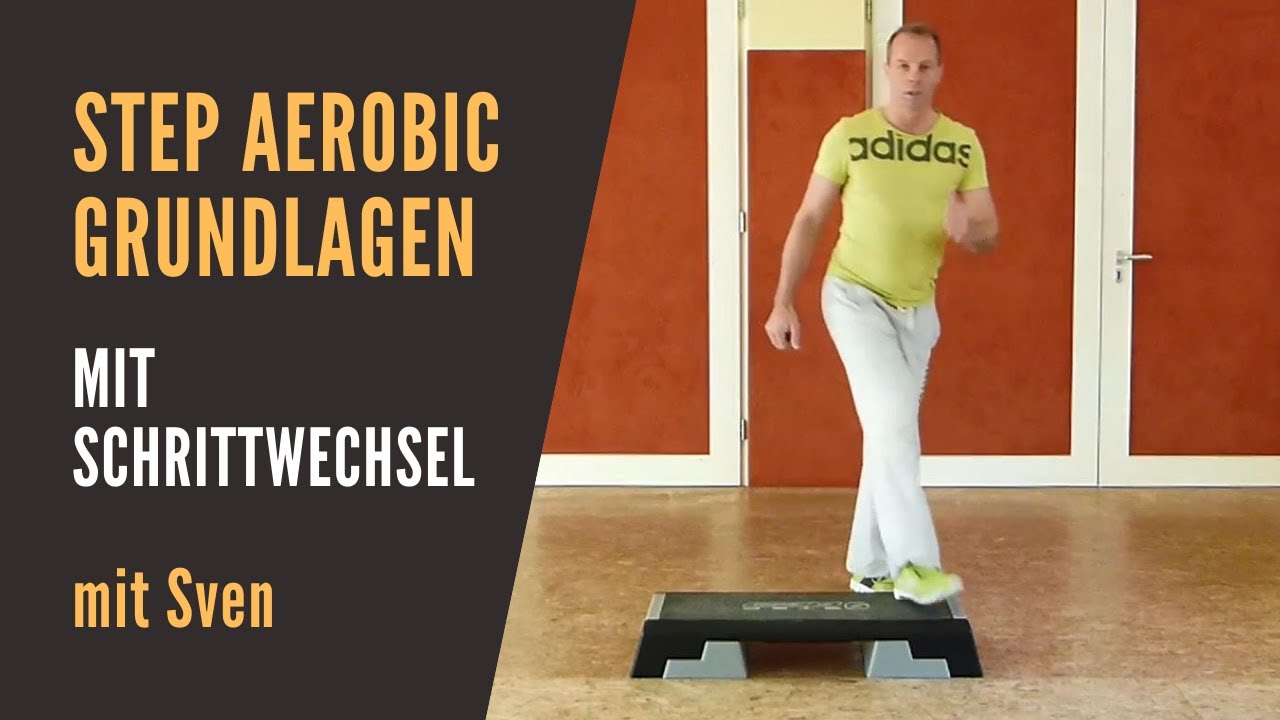 Step Aerobic - Grundschritte mit Schrittwechsel