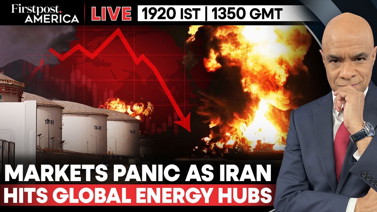 LIVE: Iran Strikes Oil and Gas Facilities in Saudi Arabia, Kuwait | Firstpost America | N18G