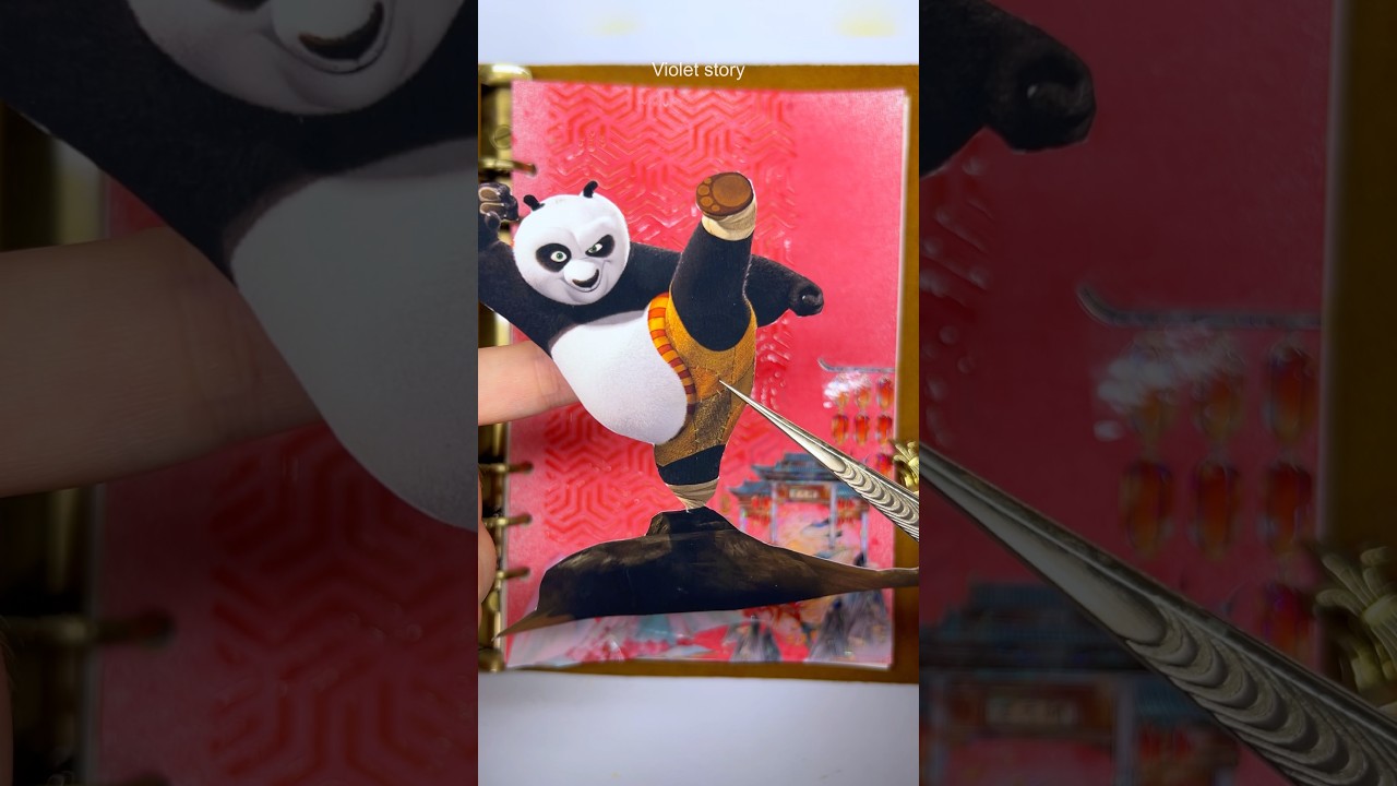 Journaling | Kung Fu Panda : Po | Scrapbooking