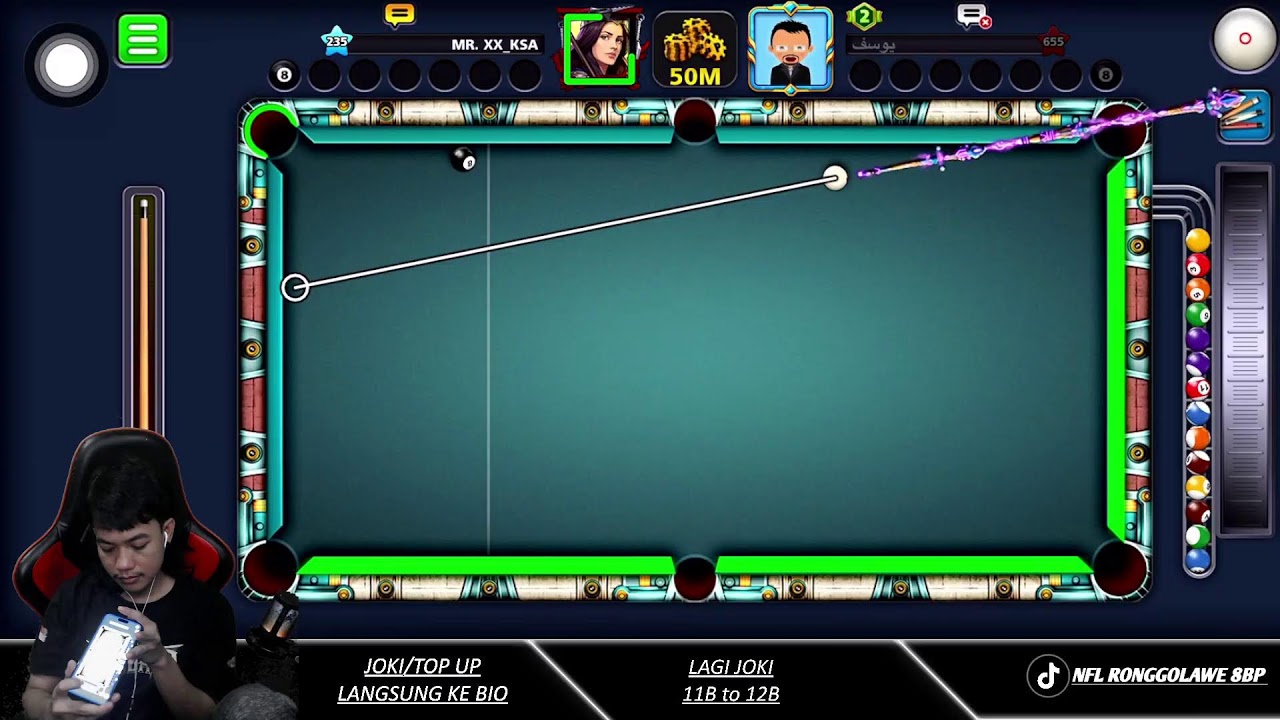 8 Ball Pool TOURNAMEN😨😱