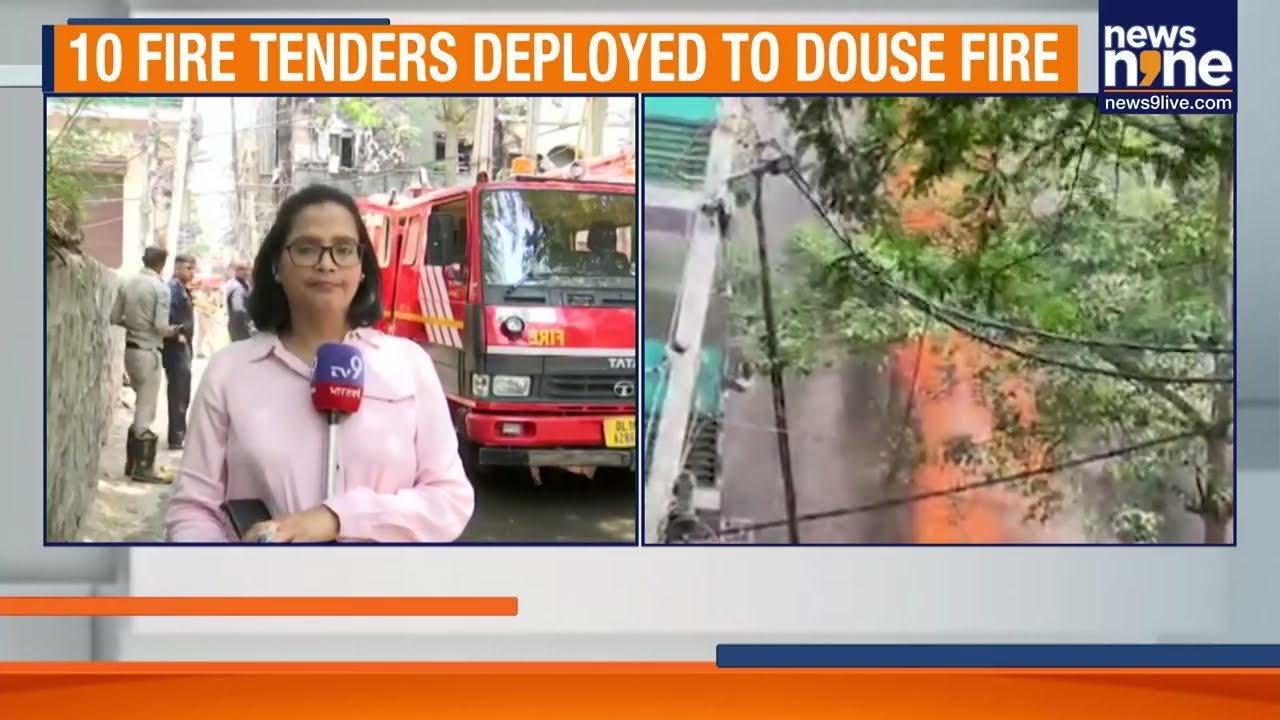Delhi Hotel Fire Tragedy: 20 Dead as Massive Blaze Engulfs Malviya Nagar Property